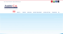 Desktop Screenshot of americalplumbing.com